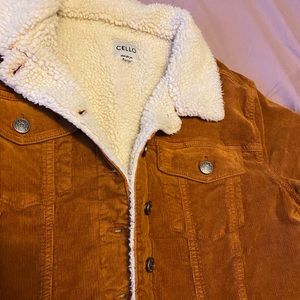 Corduroy brown jacket